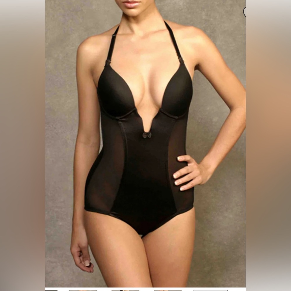Ultra Lift Plunge Firm Control Bodysuit